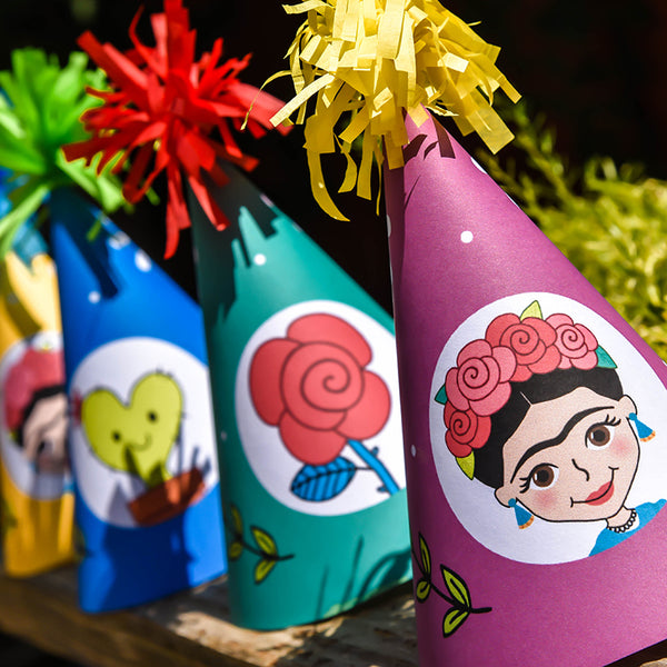 Frida Birthday Party Kit (Printable, Digital Download) - Fiesta Kits USA