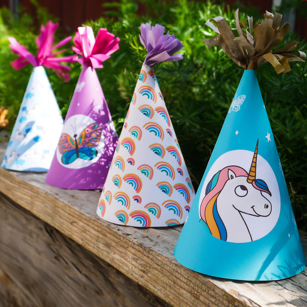 Unicorn Birthday Party Kit (Printable, Digital Download) - Fiesta Kits USA